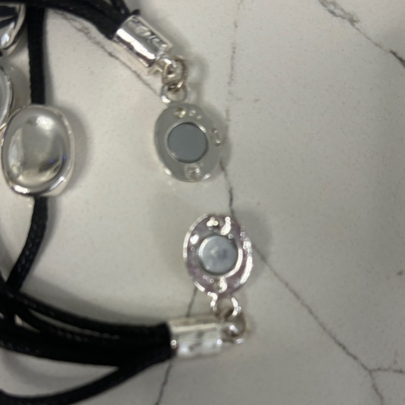 Chico's Black and Silver Beaded Bracelet - Picture 6 of 6